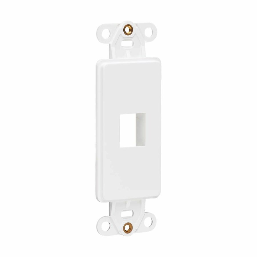 Eaton Tripp Lite Series Center Plate Insert, Decora Style - Vertical, 1 Port, TAA