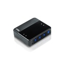 ATEN 4 x 4 USB 3.1 Gen1 Peripheral Sharing Switch