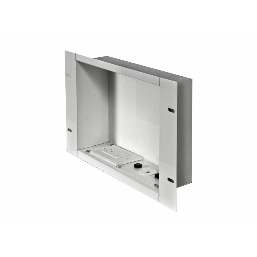 Peerless-AV® In-Wall Accessory Box with 125V Duplex Power Receptacle