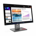 Lenovo ThinkVision P24Q-40 24" Class WQHD LED Monitor - 16:9 - Raven Black