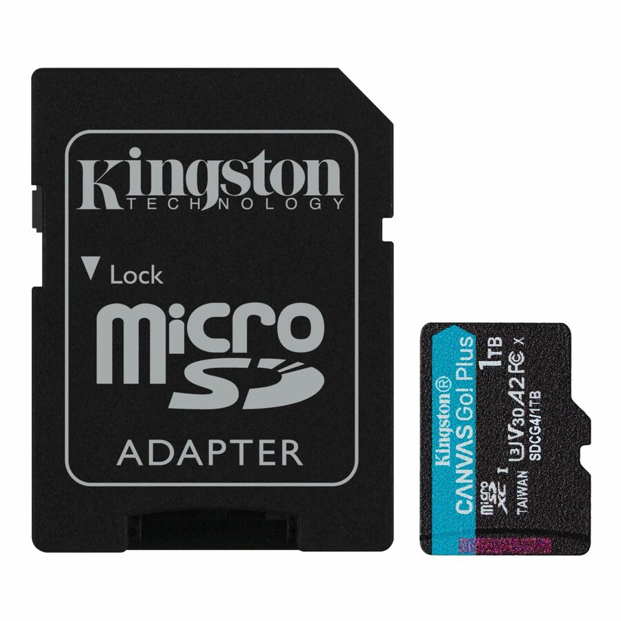 Kingston Canvas Go! Plus 1 TB Class 10/UHS-I (U3) V30 microSDXC