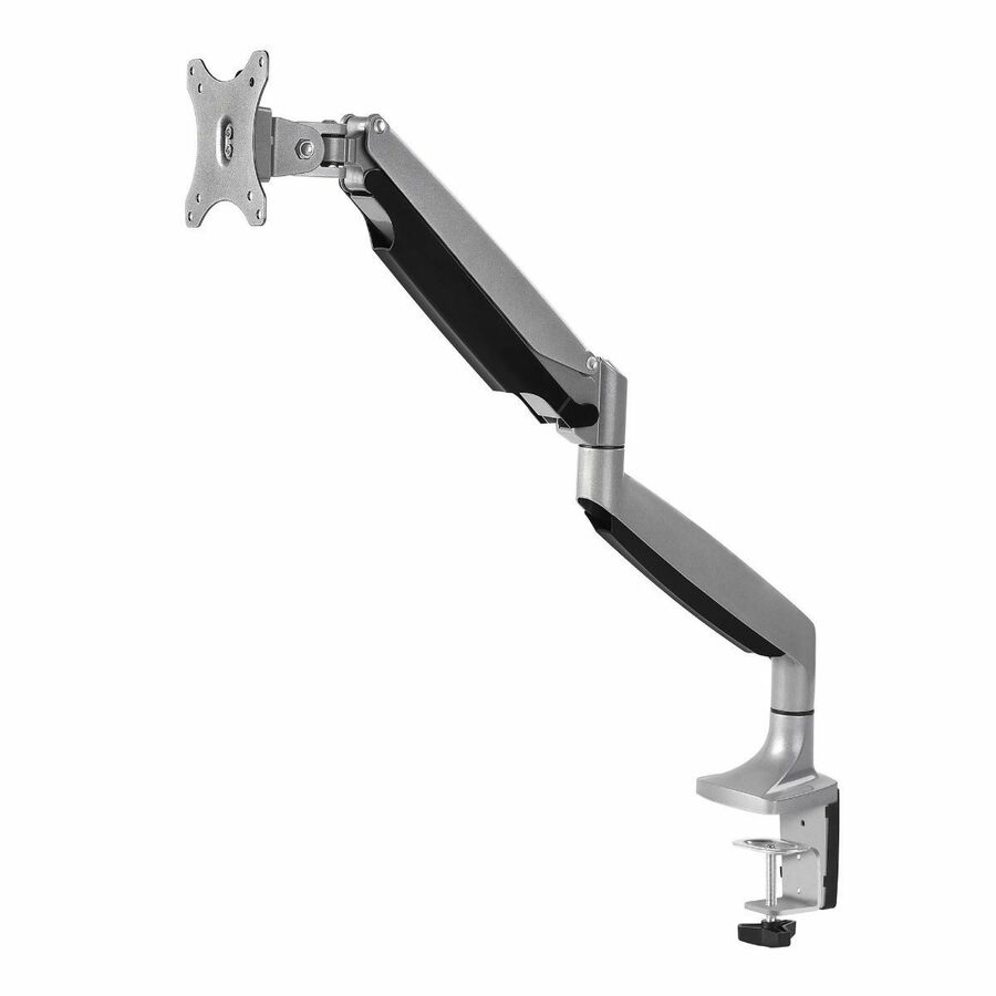 SIIG Single 45" Monitor Arm Mount 26.4 lbs-Gray - Fits17"-45" Screens, up to 26.4 lbs, VESA 75/100/200