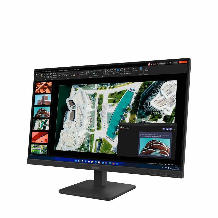 Lenovo ThinkVision S27-4e 27" Class Full HD LED Monitor - 16:9 - Raven Black