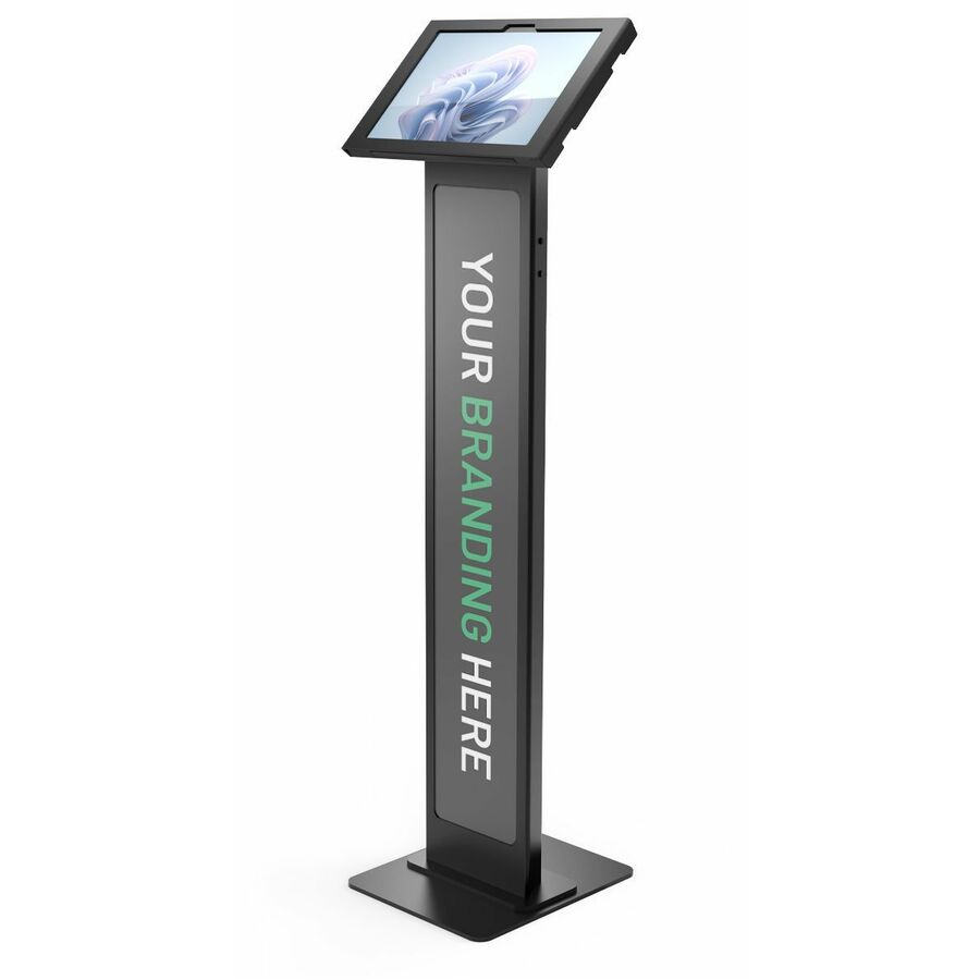 Surface Pro 8-11 Apex Enclosure Brandable Floor Stand Black