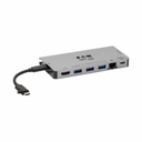Eaton Tripp Lite Series USB-C Dock - 4K HDMI, USB 3.x (5Gbps), USB-A/C Hub Ports, GbE, Memory Card, 100W PD Charging, Detachable Cord