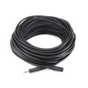 Monoprice 75ft 3.5mm Stereo Plug/Jack M/F Cable - Black