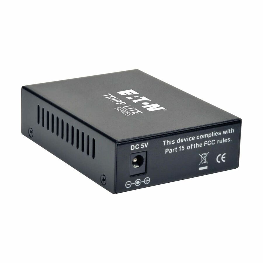 Tripp Lite by Eaton 10/100/1000 LC Multimode Fiber to Ethernet Media Converter 550M 850nm