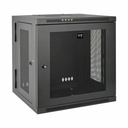 Tripp Lite by Eaton 12U Wall Mount Rack Enclosure Server Cabinet Swinging Hinged Door Deep