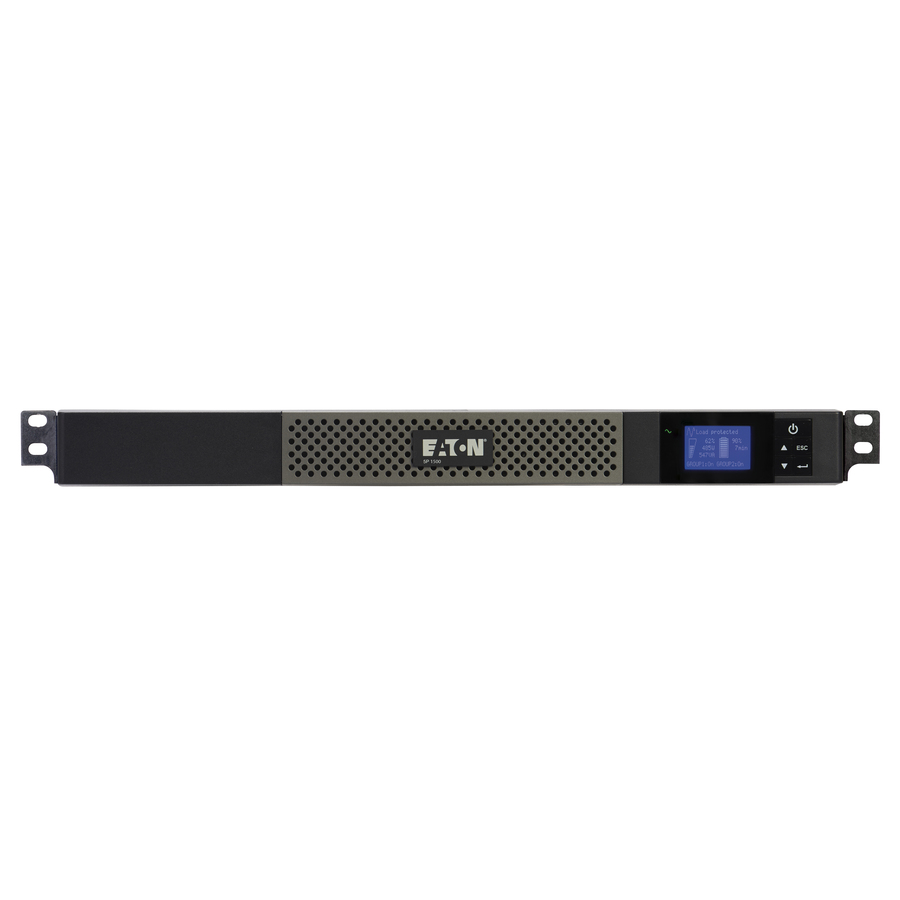 Eaton 5P UPS 1440VA 1100W 120V Line-Interactive UPS, 5-15P, 5x 5-15R Outlets, True Sine Wave, Cybersecure Network Card Option, 1U