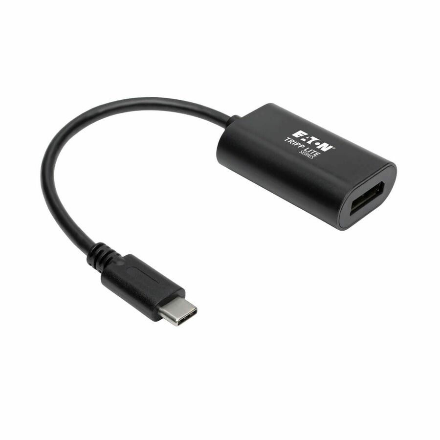 Tripp Lite by Eaton USB C to DisplayPort Video Adapter Converter 4K x 2K @ 60Hz, Black, USB Type C to DP, USB-C, USB Type-C 6in