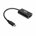 Tripp Lite by Eaton USB C to DisplayPort Video Adapter Converter 4K x 2K @ 60Hz, Black, USB Type C to DP, USB-C, USB Type-C 6in