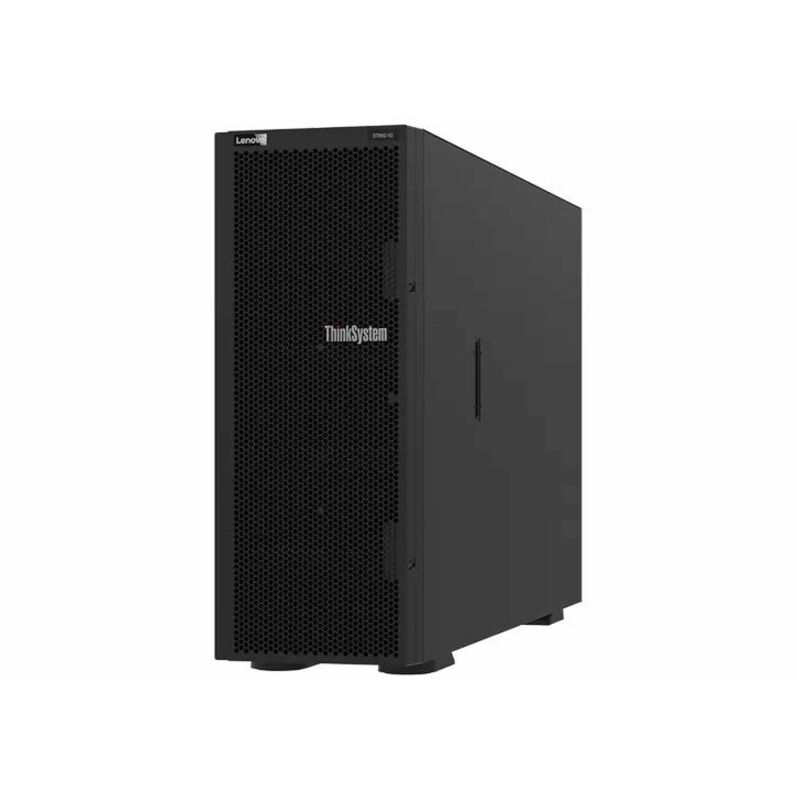 Lenovo ThinkSystem ST650 V3 7D7A100KNA 4U Tower Server - 1 x Intel Xeon Silver 4510 2.40 GHz - 32 GB RAM - Serial ATA Controller