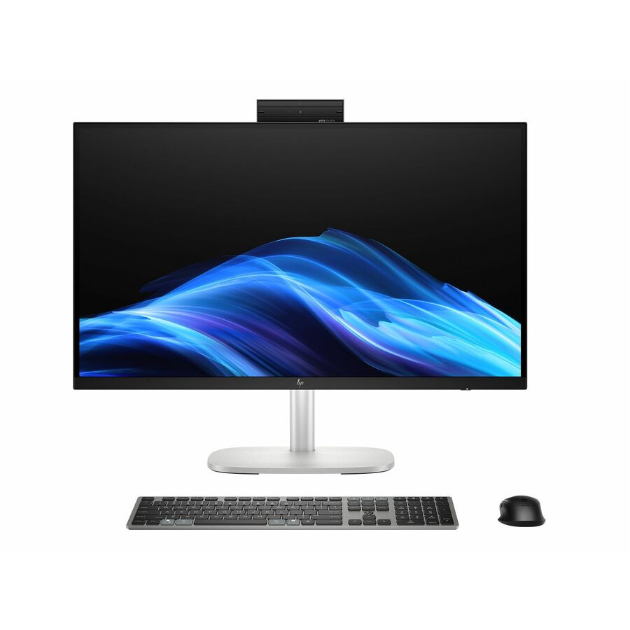HP EliteStudio 8 AiO G1i All-in-One Computer - Intel Core Ultra 5 235 - vPro Technology - 32 GB - 512 GB SSD - 27" QHD Touchscreen - Desktop - Pike Silver