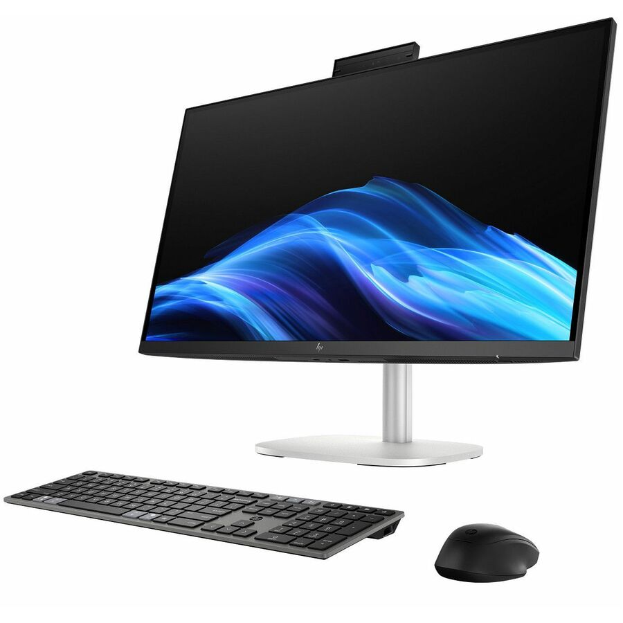 HP EliteStudio 8 AiO G1i All-in-One Computer - Intel Core Ultra 5 235 - vPro Technology - 16 GB - 512 GB SSD - 27" QHD Touchscreen - Desktop - Pike Silver
