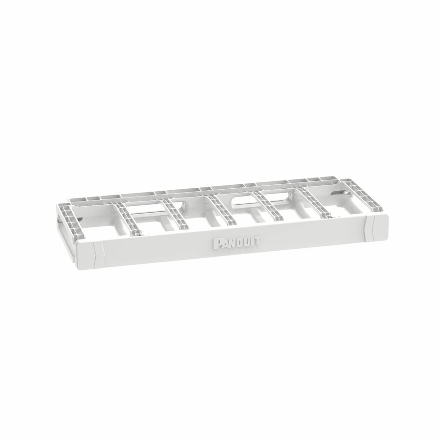Panduit PatchRunner 2 Horizontal Single-Sided Manager, 1RU, White
