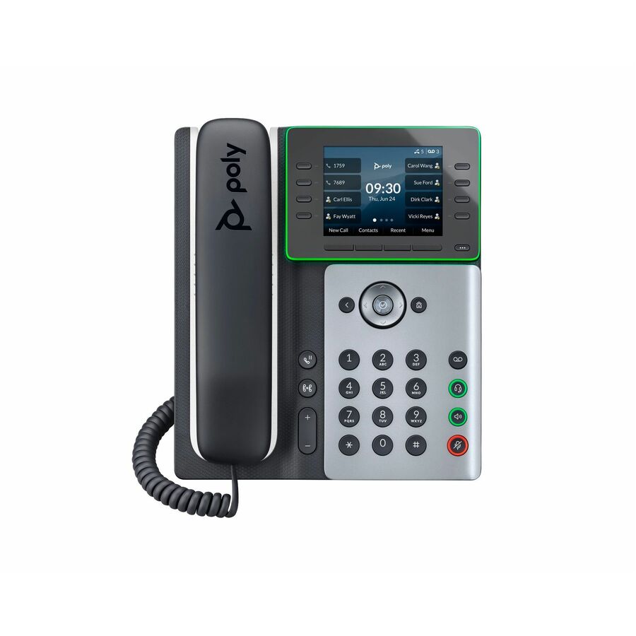 Poly Edge E350 IP Phone and PoE-enabled GSA/TAA