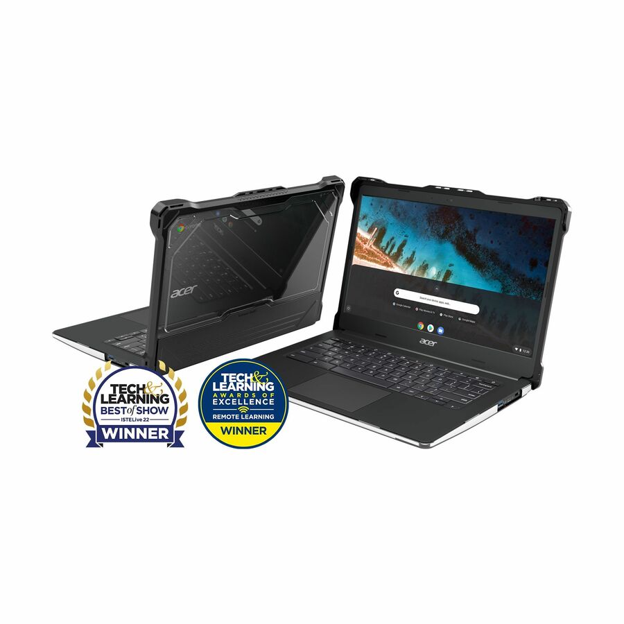 MAXCases Extreme Shell-L Chromebook Case for Acer C723/C723T Chromebook 11" (Black)