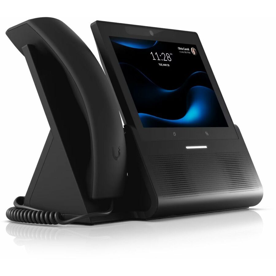Ubiquiti G3 Touch Enterprise IP Phone - Cordless - Corded/Cordless - Bluetooth, Wi-Fi, NFC - Built-in Camera - Desktop - Black