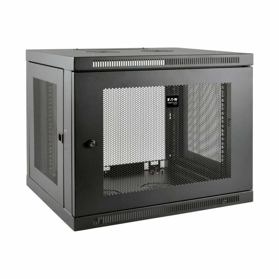 Tripp Lite by Eaton SmartRack 9U Low-Profile Switch-Depth-Plus Wall-Mount Mini Rack Enclosure