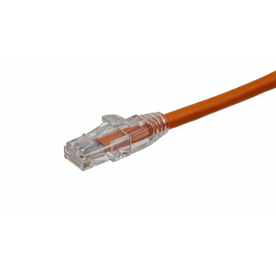 Axiom 6-INCH CAT6 Snagless Shielded (STP) Patch Cable - Orange - TAA Compliant