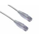 Axiom 20FT CAT6 Snagless BENDnFLEX Ultra-Thin Patch Cable - White - TAA Compliant
