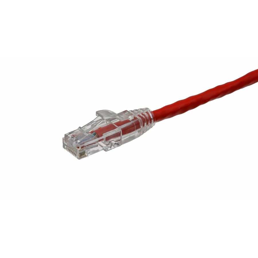 Axiom 25FT CAT6 Snagless Shielded (STP) Patch Cable - Red - TAA Compliant