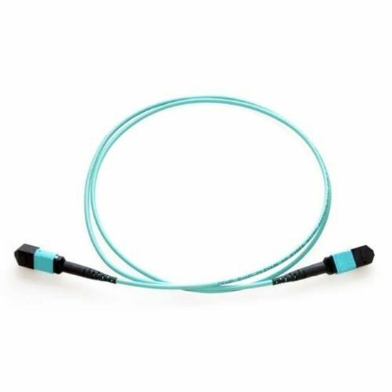 Axiom MPO Female to MPO Female Multimode OM3 50/125 Fiber Cable 8m - TAA Compliant
