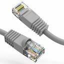 Axiom 35FT CAT5E 350mhz Patch Cable Molded Boot (Gray) - TAA Compliant