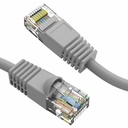 Axiom 30FT CAT5E 350mhz Patch Cable Molded Boot (Gray) - TAA Compliant