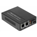 1000BASE-T to 1000BASE-SX POE+ Media Converter