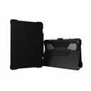 MAXCases Extreme Folio-X2 for iPad 9 (7/8) 10.2" (2021) (New Wipeable Material) (Black)
