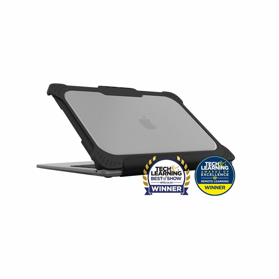 MAXCases Extreme Shell-L for MacBook Pro 14" (2021 w/Touch ID/2023/2024/2025 - M1/M2/M3/M4/M5 Pro Chip ) (Black/Clear) OTS