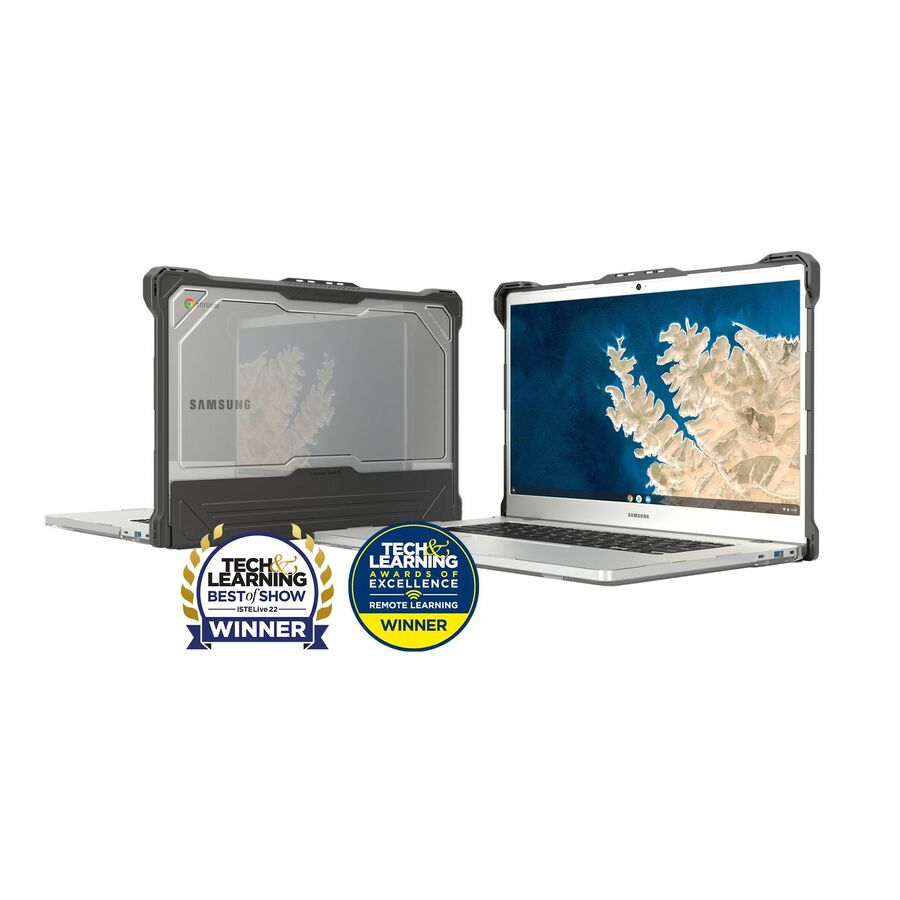 MAXCases Extreme Shell-L Chromebook Case for Samsung Chromebook 4+ 15" (Black)