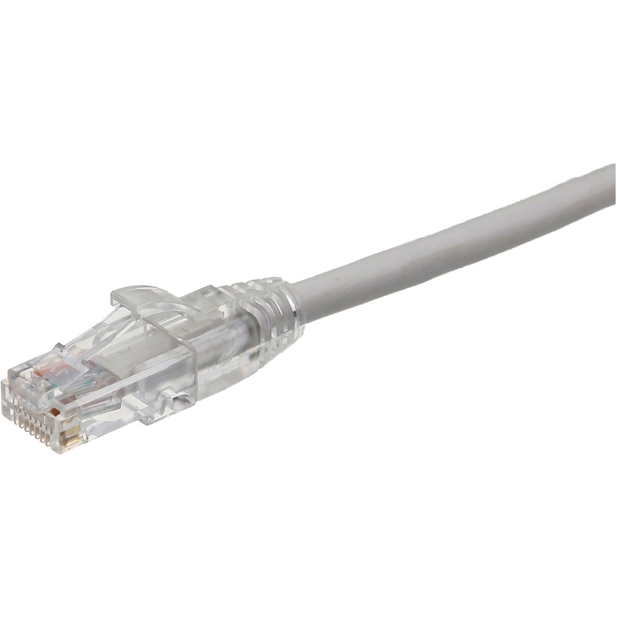 Axiom 15FT CAT6 UTP 550mhz Patch Cable Clear Snagless Boot (White) - TAA Compliant