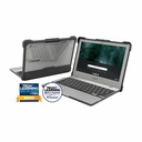 MAXCases Extreme Shell-S for Samsung Chromebook 4 11" (Black)