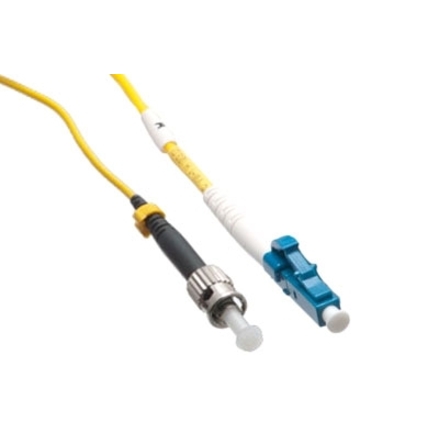Axiom LC/ST Singlemode Simplex OS2 9/125 Fiber Optic Cable 1m