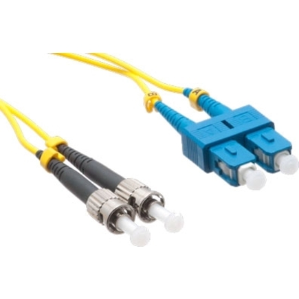 Axiom SC/ST Singlemode Duplex OS2 9/125 Fiber Optic Cable 50m - TAA Compliant