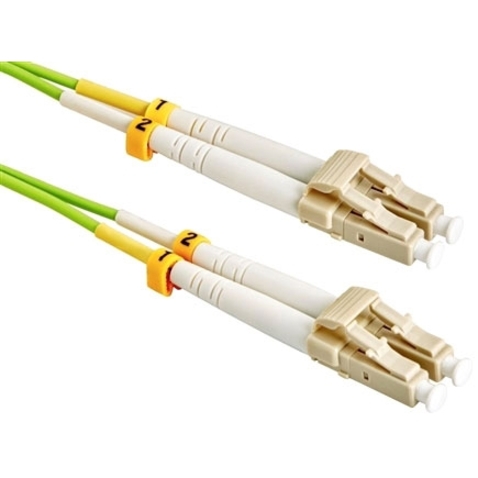 Axiom LC/LC Wide Band Multimode Duplex OM5 50/125 Fiber Optic Cable 10m