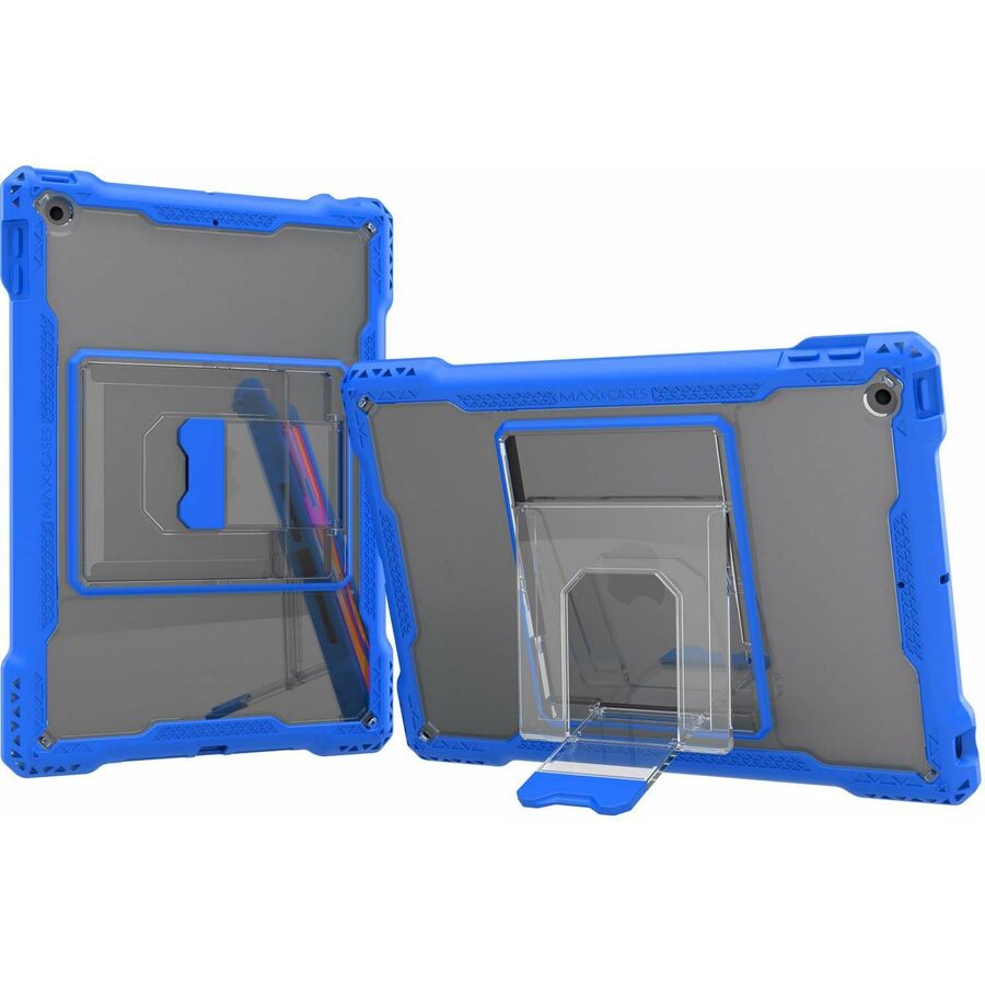 MAXCases, iPad cases, 10.2, 10.2 inches, durable materials, ideal for schools, dirt-resistant, iPad 9, iPad 8, iPad 7, custom color, blue