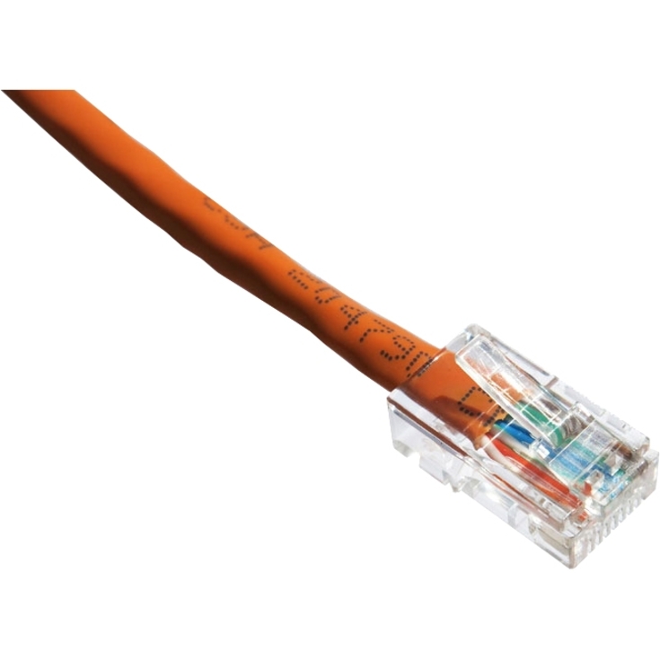 Axiom 18-INCH CAT6 550mhz Patch Cable Non-Booted (Orange)
