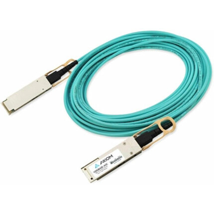 Axiom 100GBASE-AOC QSFP28 Active Optical Cable Dell Compatible 1m