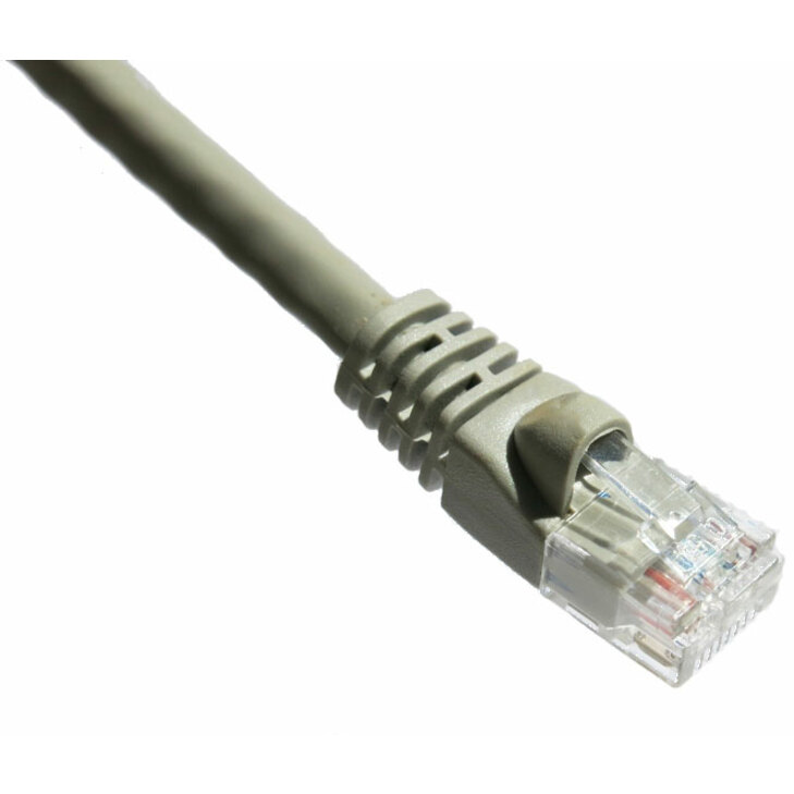 Axiom 6FT CAT6A 650mhz Patch Cable Molded Boot (Gray)