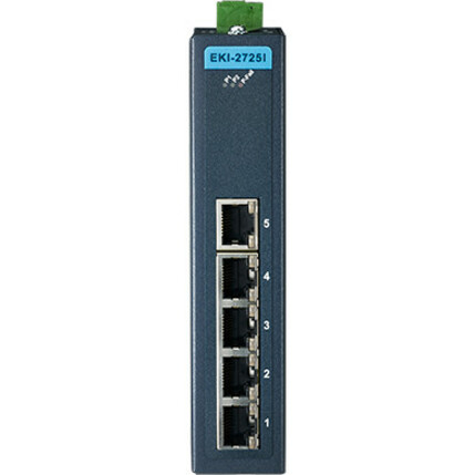 Advantech Ethernet Device, 5-port Ind. Unmanaged GbE Switch W/T