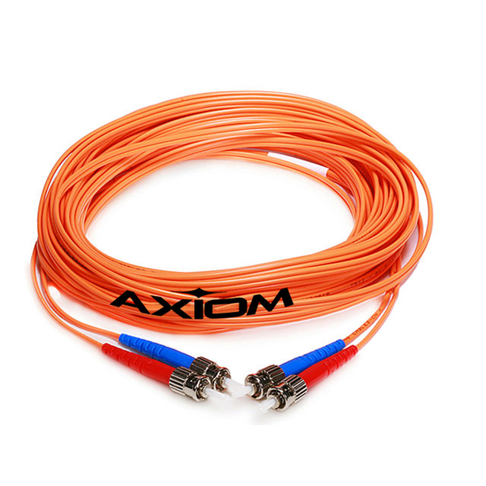 Axiom ST/ST Multimode Duplex OM2 50/125 Fiber Optic Cable 4m