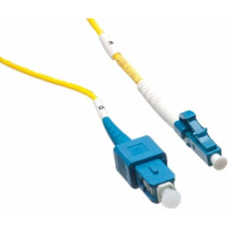 Axiom LC/SC Singlemode Simplex OS2 9/125 Fiber Optic Cable 2m