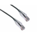 Axiom 2FT CAT6 Snagless BENDnFLEX Ultra-Thin Patch Cable - Gray - TAA Compliant