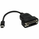 StarTech Mini DisplayPort to DVI Adapter, Active Mini DisplayPort to DVI-D Adapter Converter, 1080p Video, mDP to DVI Monitor/Display