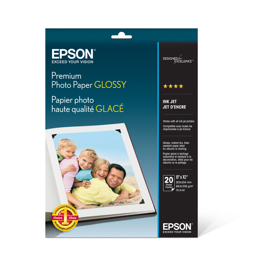 Epson Borderless Premium Photo Paper