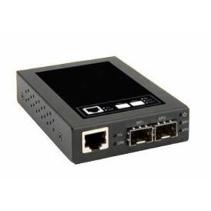 1000BASE-T to 1000BASE-FX Open SFP Media Converter