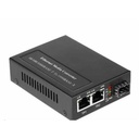 1000BASE-T to 1000BASE-FX POE+ Media Converter